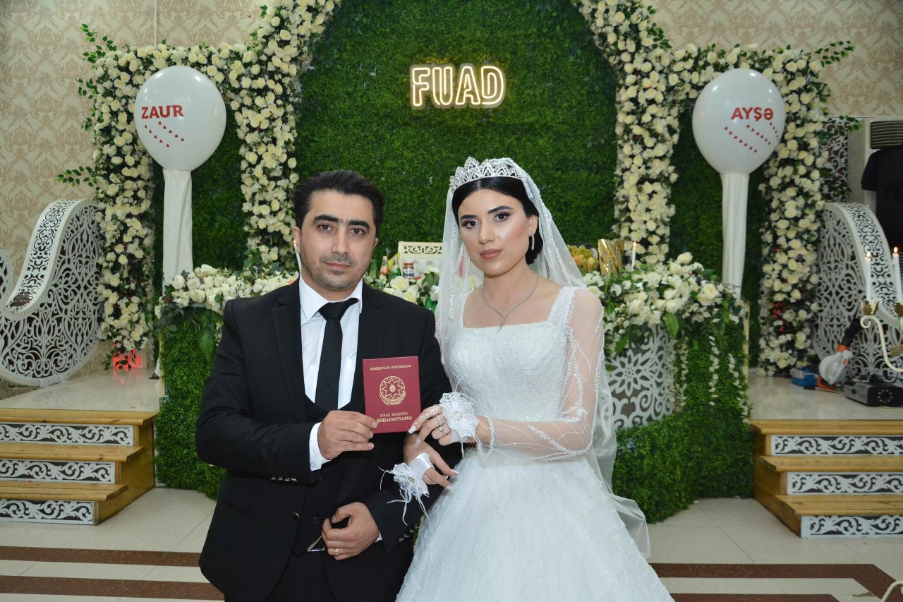 İcra başçısı qazinin toyunda iştirak etdi - FOTOLAR